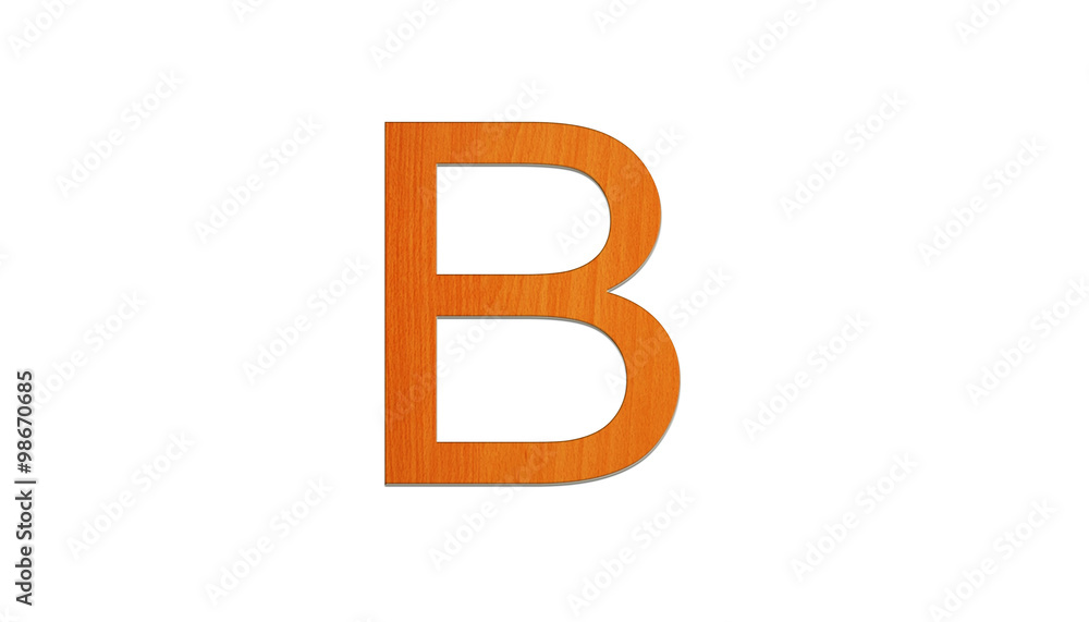 English alphabet wooden texture on the isolate and white background English alphabet wooden texture on the isolate and white background