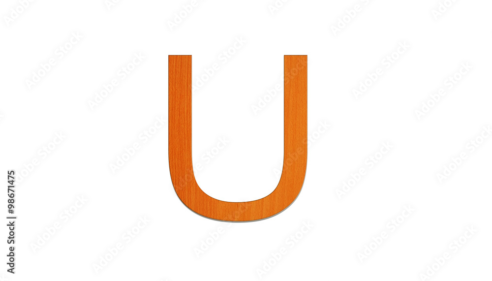 English alphabet wooden texture on the isolate and white background English alphabet wooden texture on the isolate and white background