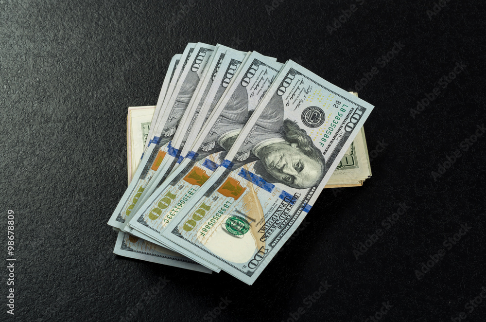 Pieniądze 100 dolarów USD Pieniądze 100 dolarów USD