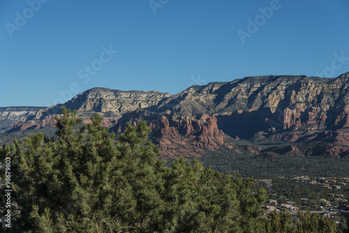 Mountain landscape in Sedona, Arizona, USA.