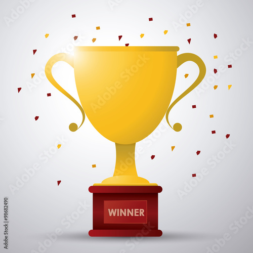 Winner icon design 