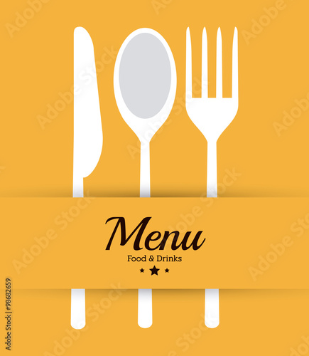 Menu icons design 