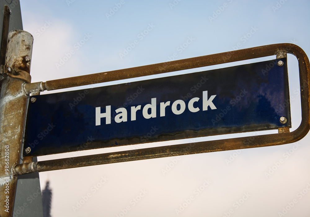 Strassenschild 47 - Hardrock