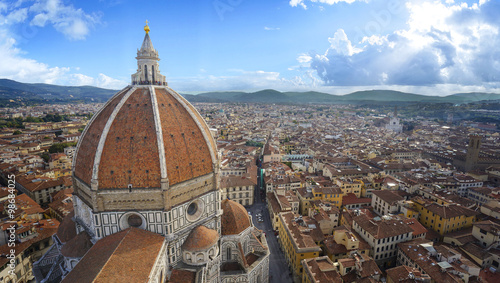 View of the Cathedral Santa Maria del Fiore