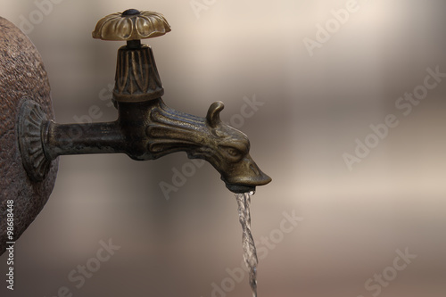 vintage, antique faucet 