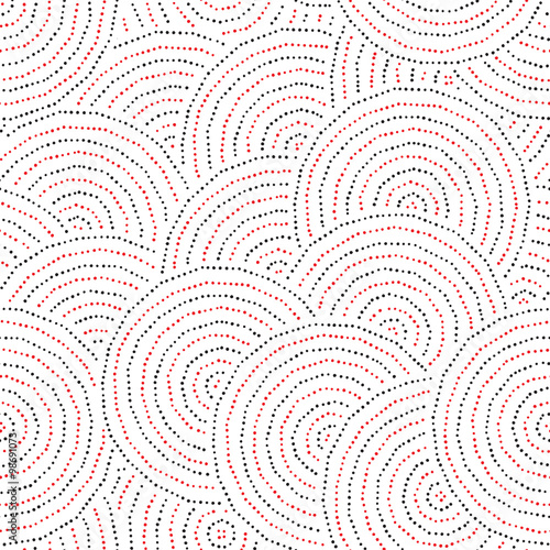 Seamless dotted pattern