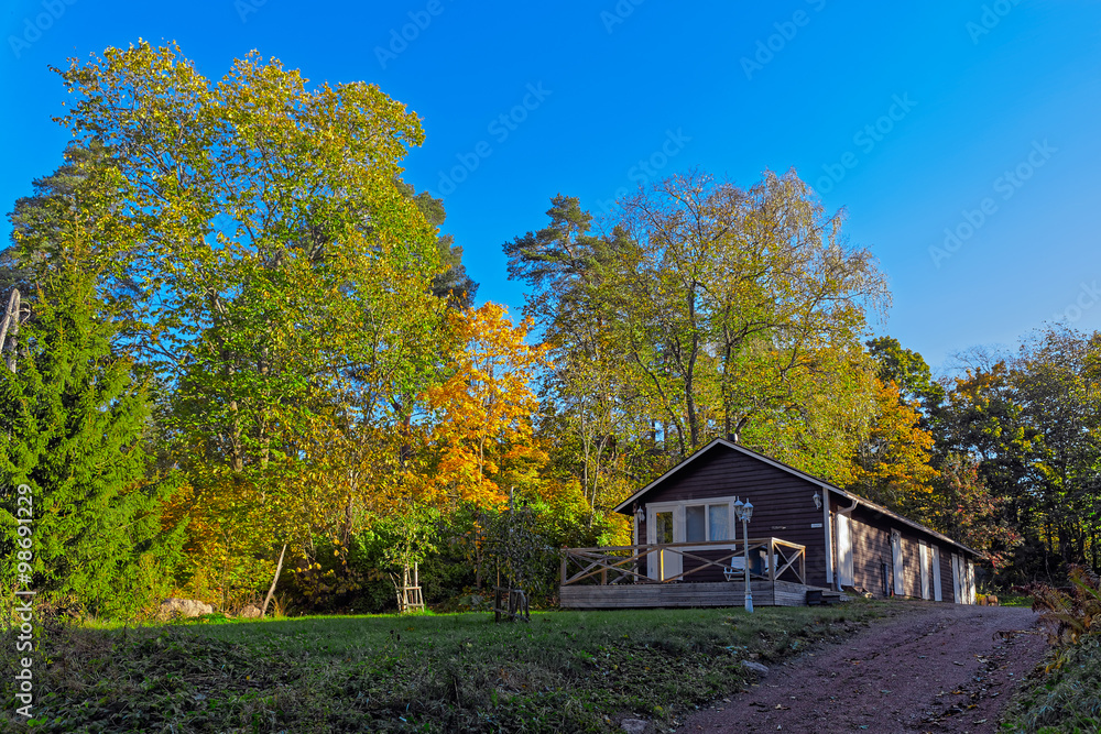 Obraz premium Family friendly cozy cottage