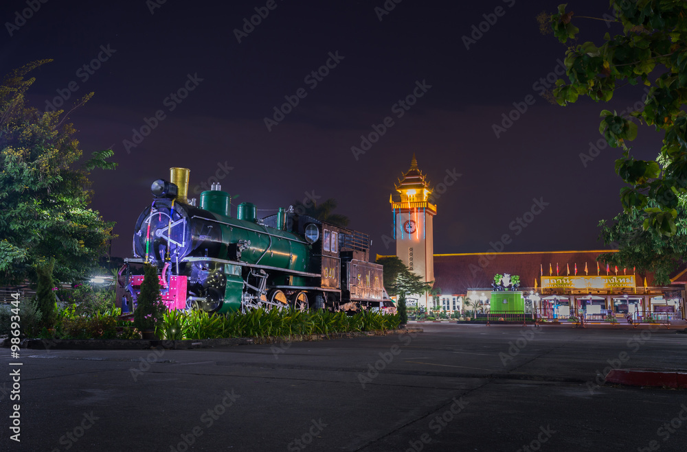 Chiangmai railway station,chiangmai,thailand.