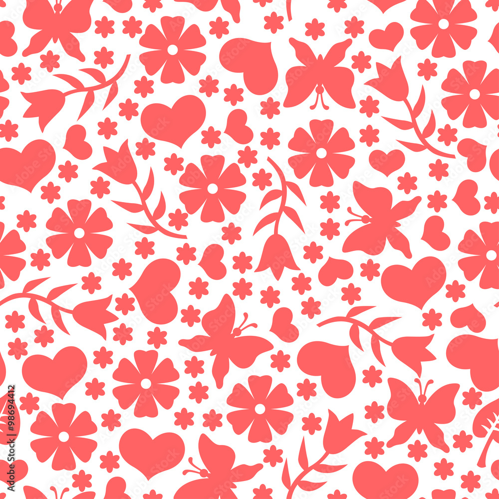 Valentines day pattern seamless Valentines day pattern seamless