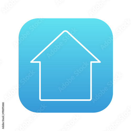 House line icon.