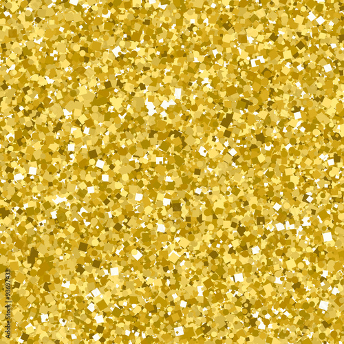Golden glitter seamless pattern