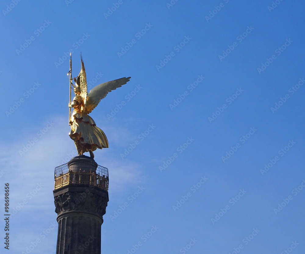 Fototapeta premium Siegessäule in Berlin