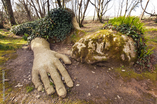 Mud Maiden at Lost Gardens of Heligan photo