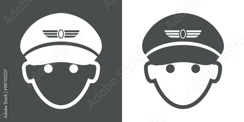 Icono plano piloto de avion #1
