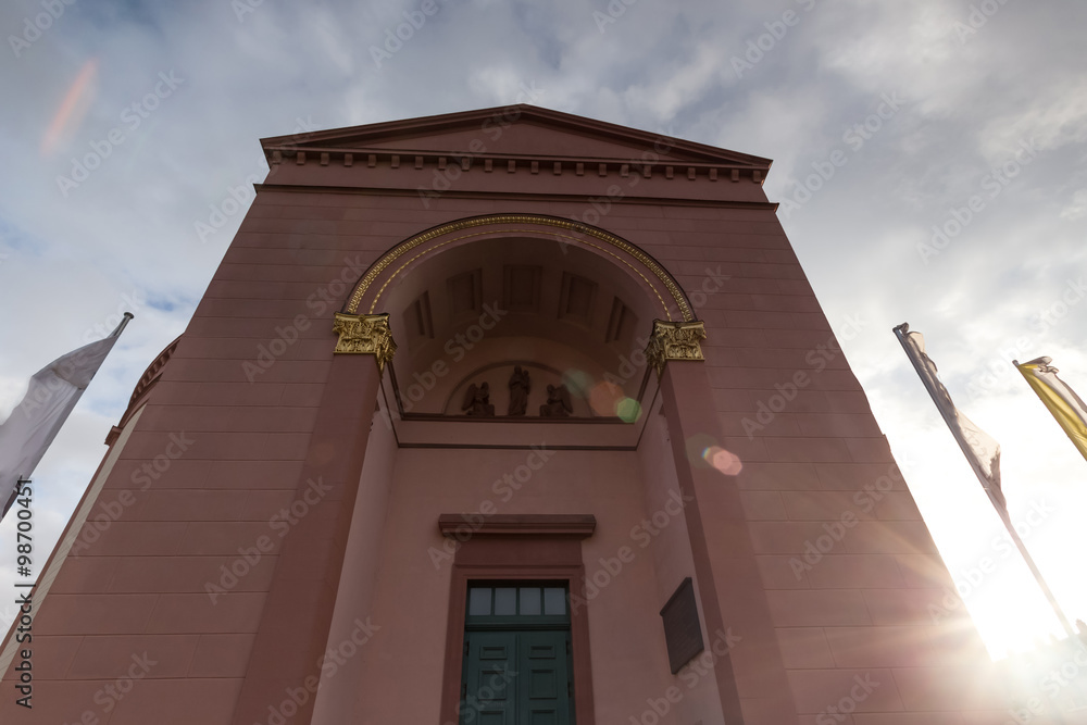 Obraz premium st.ludwig church darmstadt germany