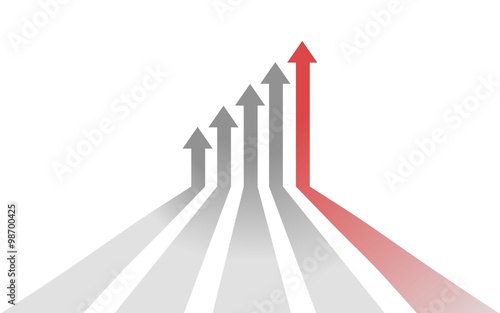 The Red Way Arrow