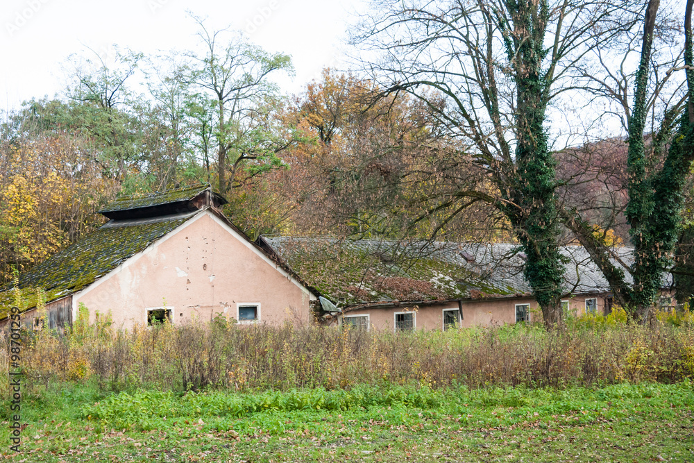 Obraz premium Derelict house