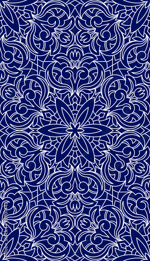 Seamless Abstract Tribal Pattern. Hand Drawn Ethnic Texture. Vec Seamless Abstract Tribal Pattern. Hand Drawn Ethnic Texture. Vec