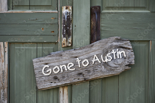 Gone to Austin.