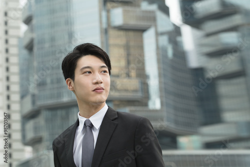 Young Asian businessman