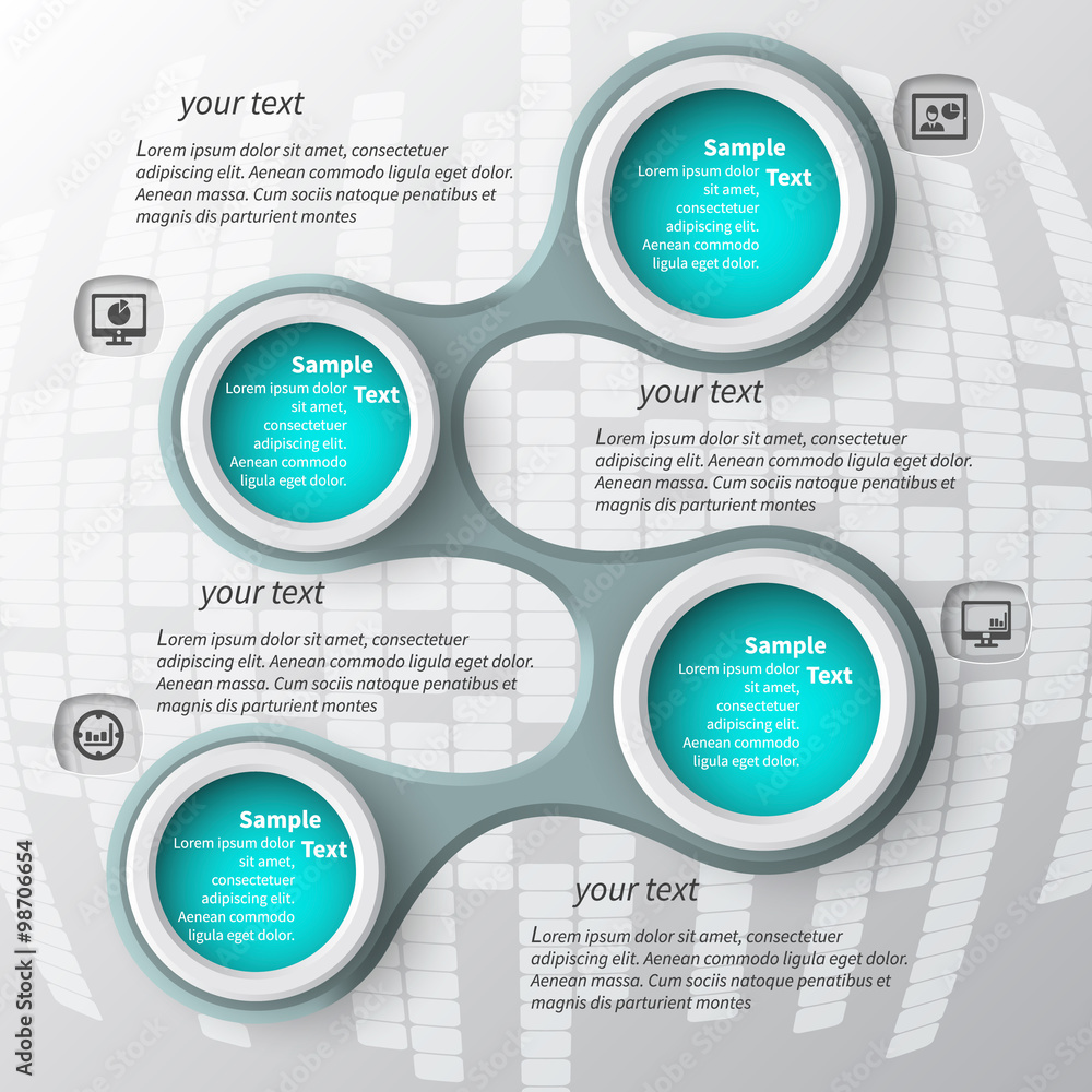 Abstract 3D Paper Infographics Abstract 3D Paper Infographics