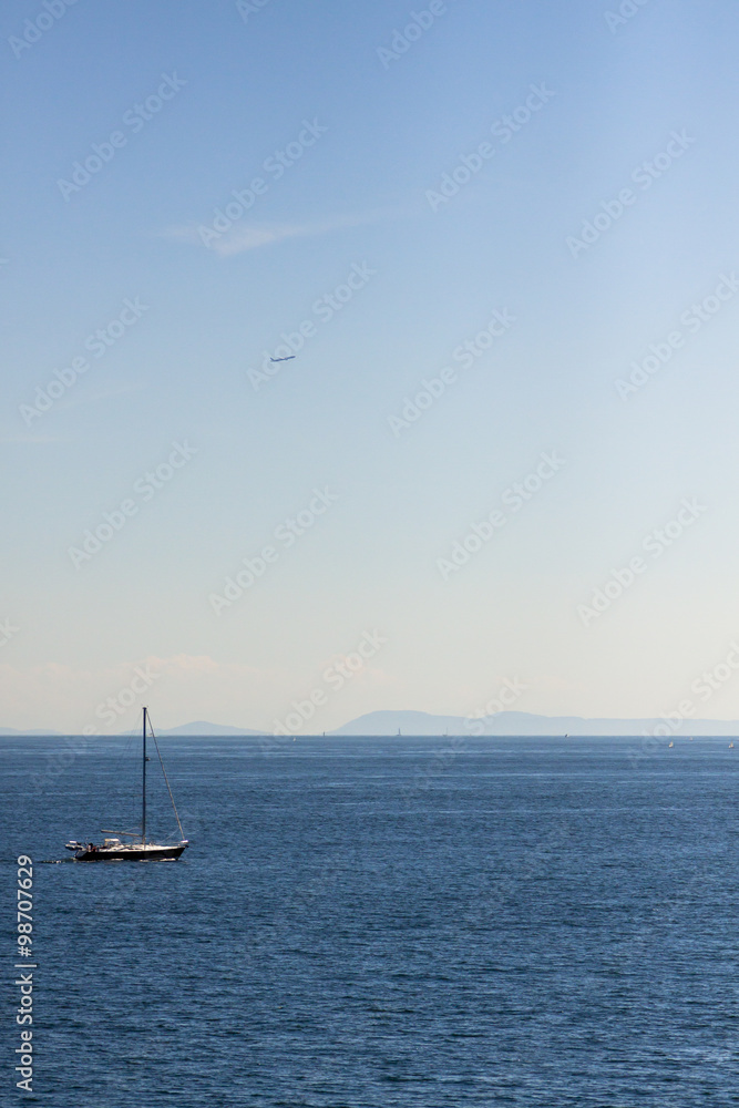 City of Vancouver in the Distance