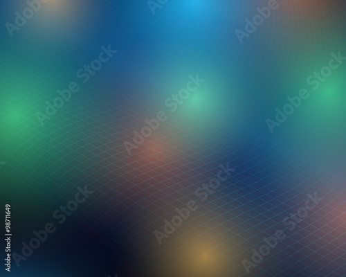 line and wave abstract background, vector illustration