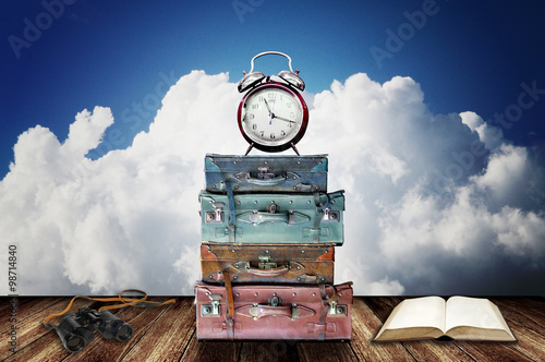 Time to travel with guide book