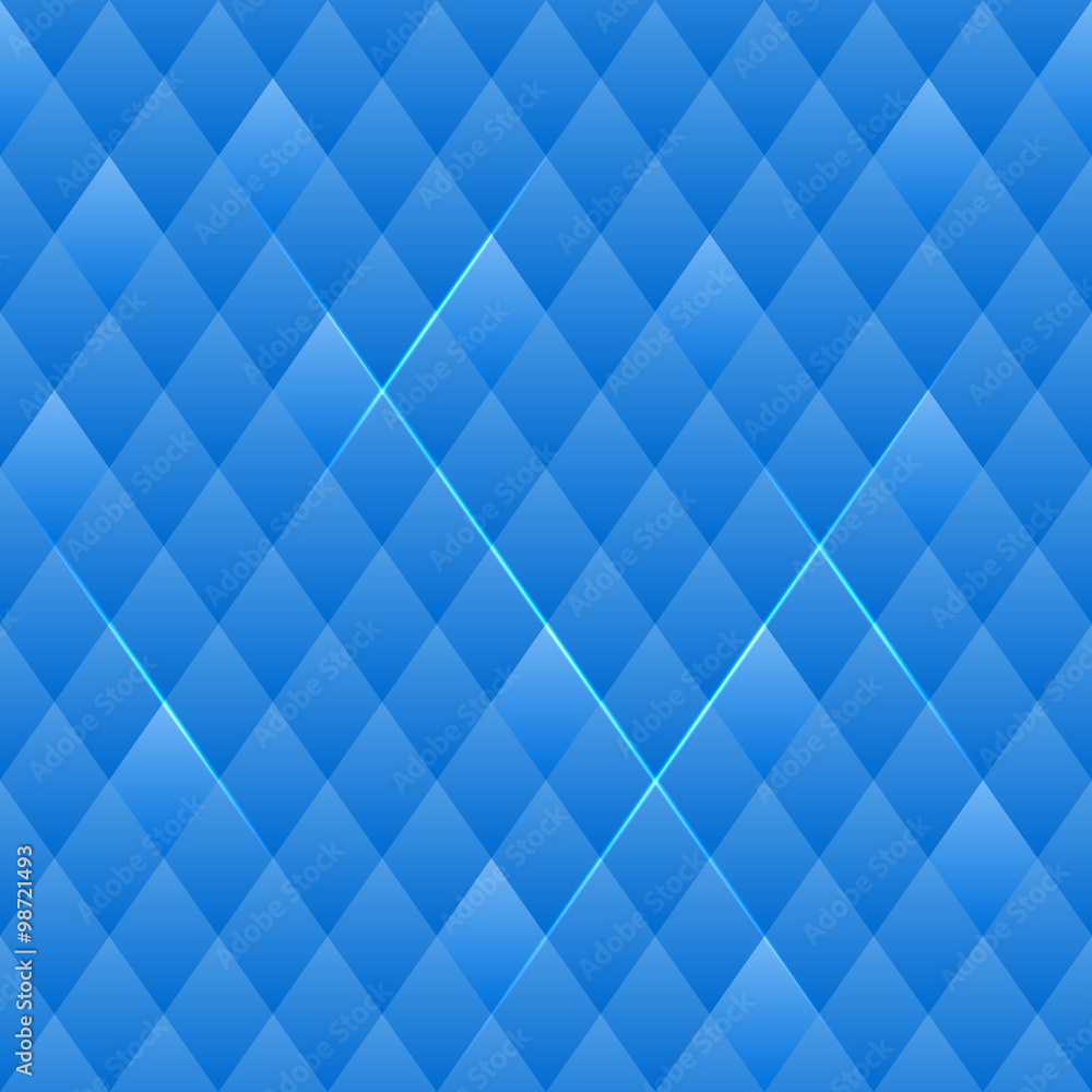 Squared Blue Seamless Pattern. Vector Squared Blue Seamless Pattern. Vector