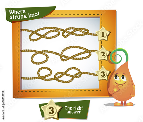Where strung knot