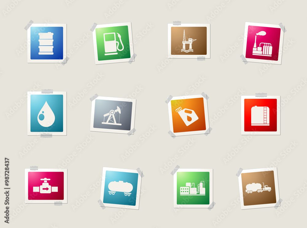 Oil and petrol industry objects Oil and petrol industry objects