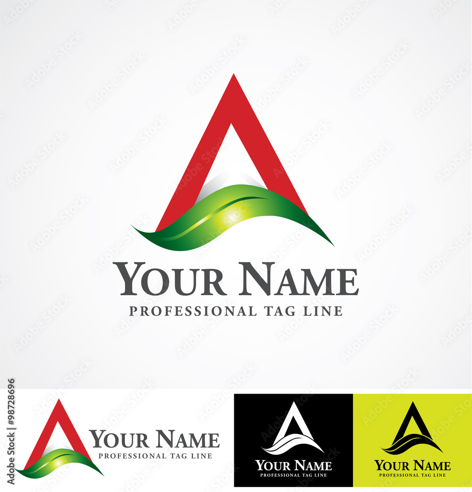 Vector logo design template. Concept for herbal, agro and food companies etc. Vector logo design template. Concept for herbal, agro and food companies etc.