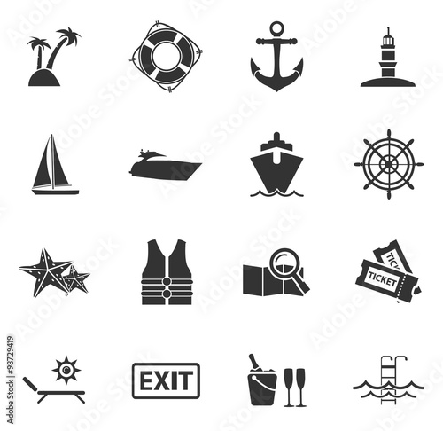 Cruise icons