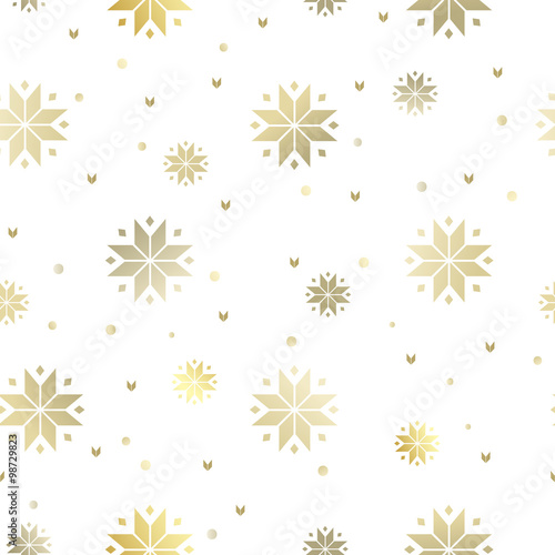Wallpaper Mural The snowflakes pattern. Torontodigital.ca