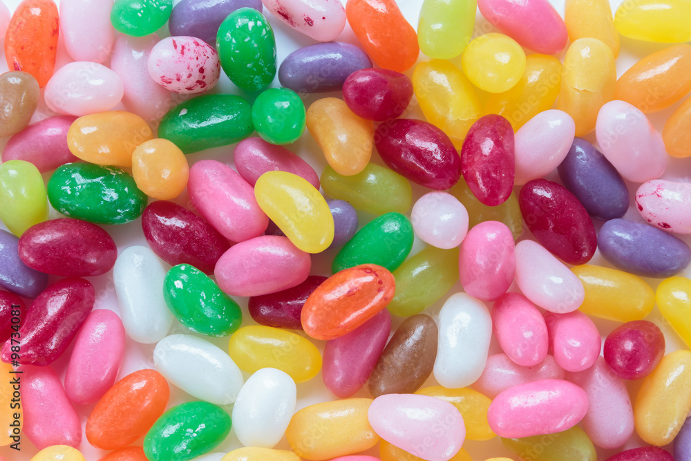Jelly beans background Jelly beans background