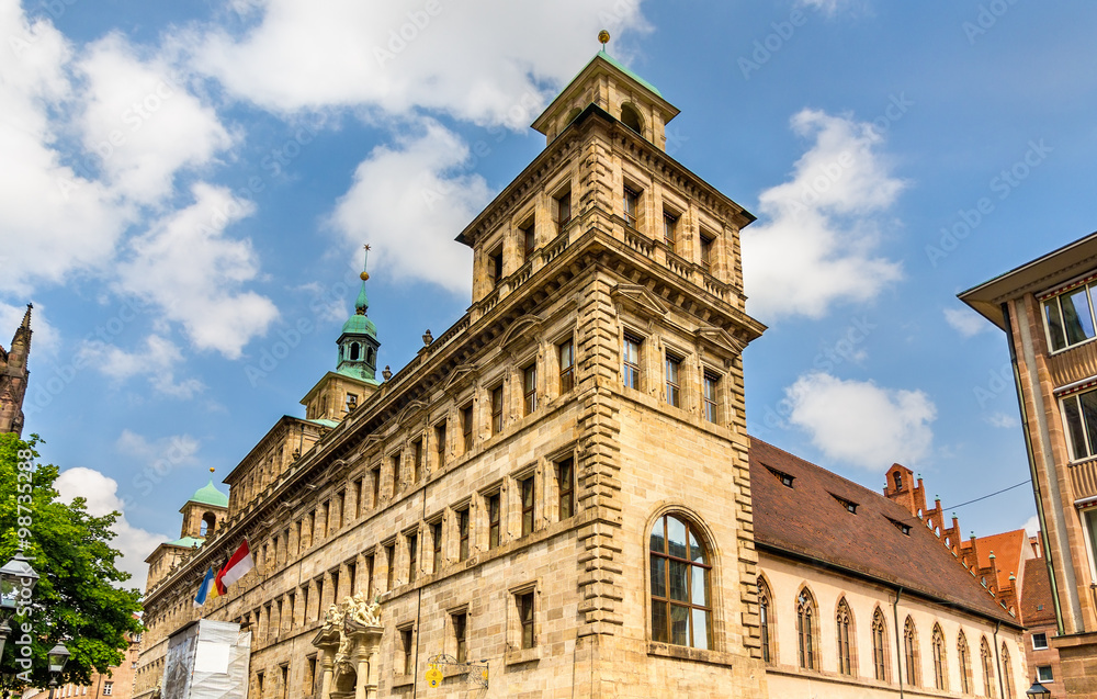 The Old Town Hall of Nuremberg - Germany