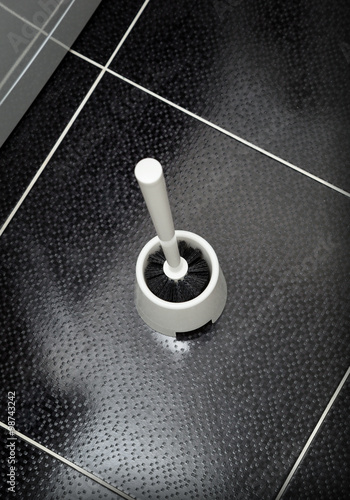 Wallpaper Mural white the toilet brush Torontodigital.ca