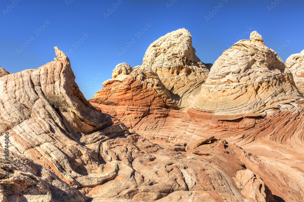 Impossible Rock Formations in the White Pocket