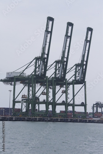 Cranes at Harbor