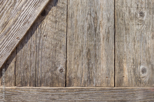 Weathered Wood Background Closeup