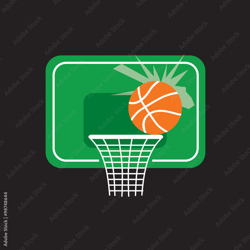 Basketball Vector Illustration. Basketball Vector Illustration.