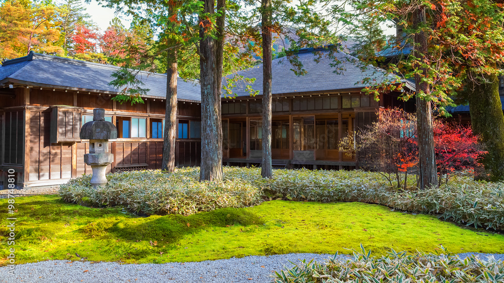 Tamozawa Imperial Villa in Nikko. Japan