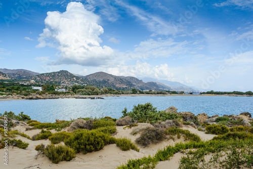 Lonely bay on the south coast. Crete. Greece © alexanderkonsta