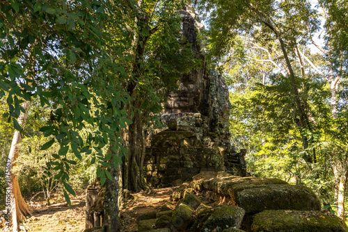 Bayon Temple (Angkor Thom) Siem Reap Cambodia Dec 2015