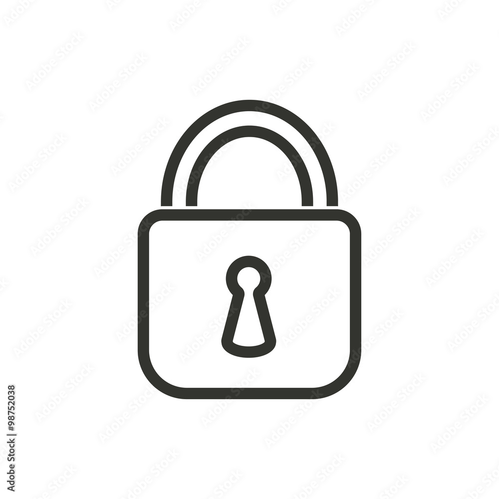 Lock - vector icon. Lock - vector icon.