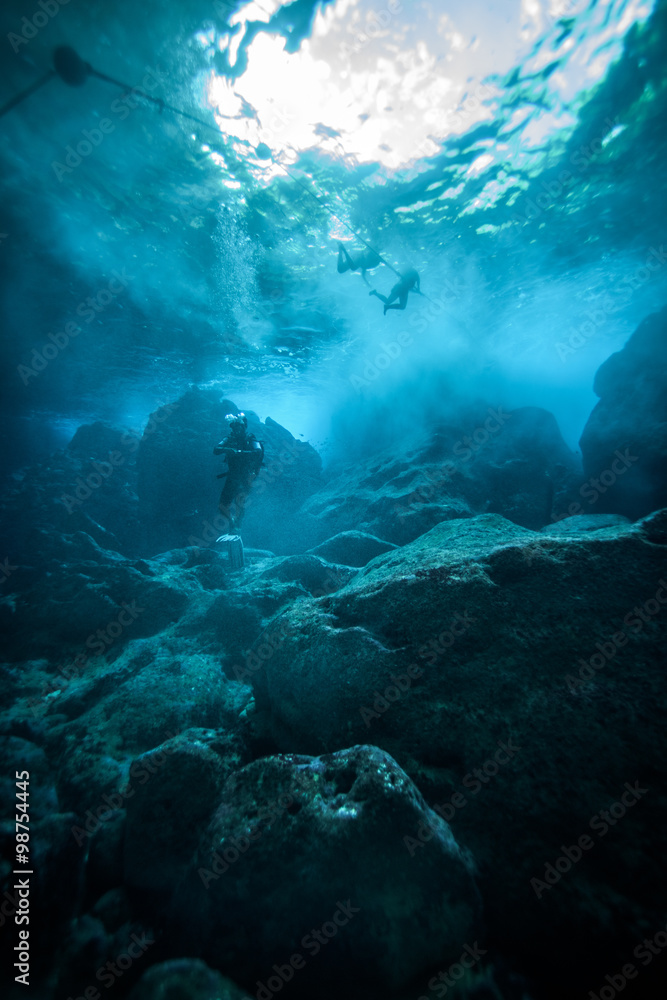 Obraz premium blue world