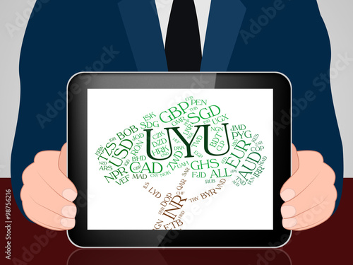 Wallpaper Mural Uyu Currency Represents Uruguayan Pesos And Fx Torontodigital.ca