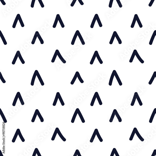 Free Download Hand drawn seamless indigo and white checkmark texture - GFXLoad