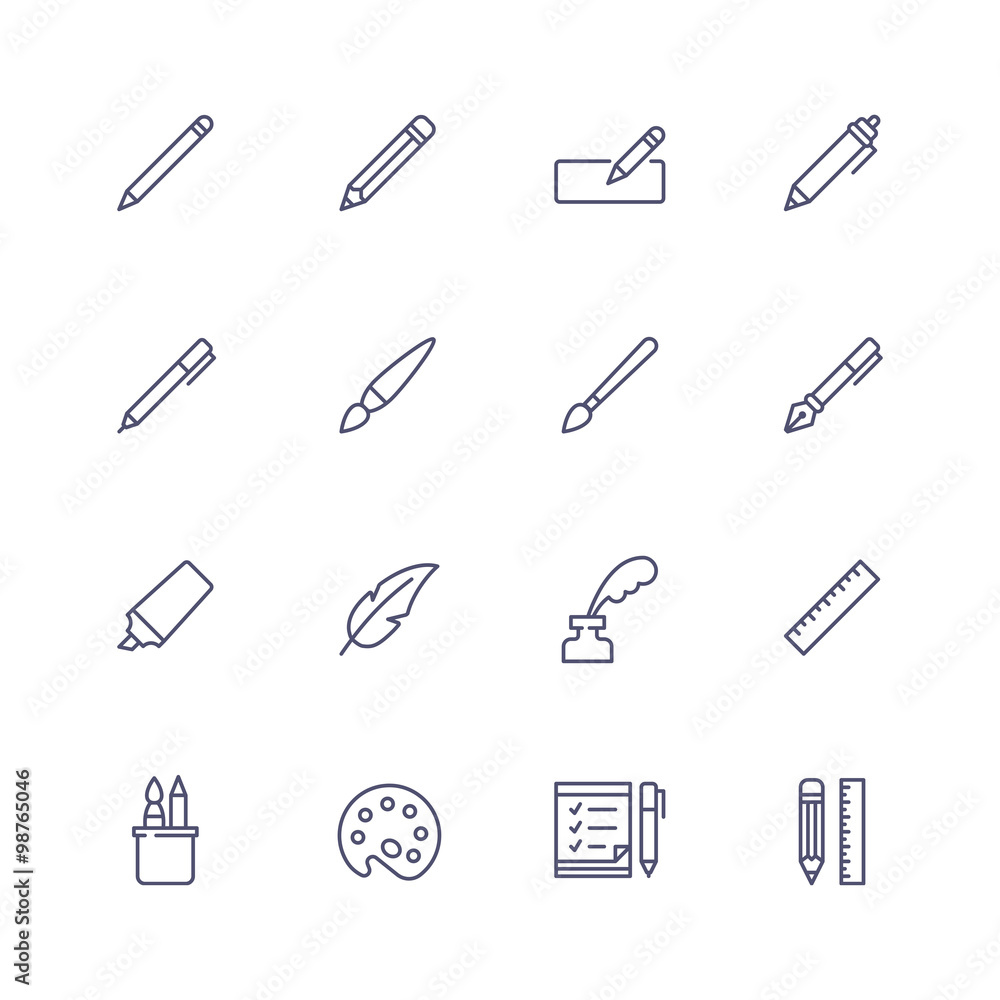 Design tools icons Design tools icons