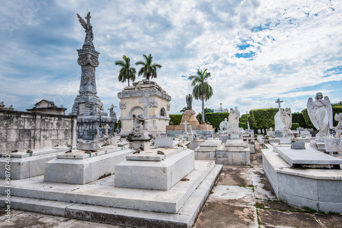 The Colon Cemetery in Havana Cuba.